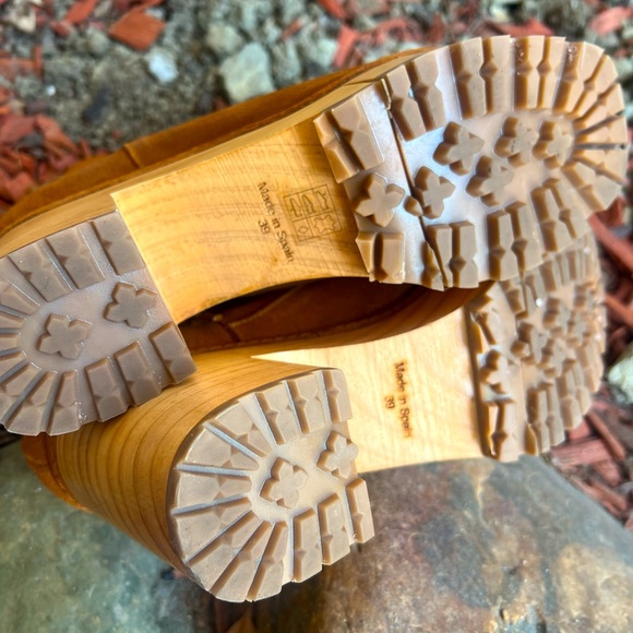 NWOB  Free People Kenna Platform Clog Boots Size 39 retro style / boho/ - Picture 7 of 8